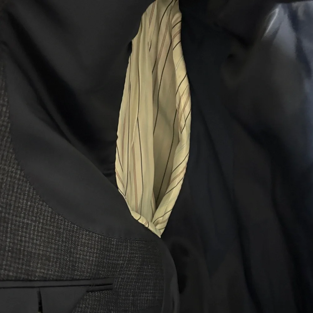 Ralph Lauren Navy Textured Sport Coat Blazer
